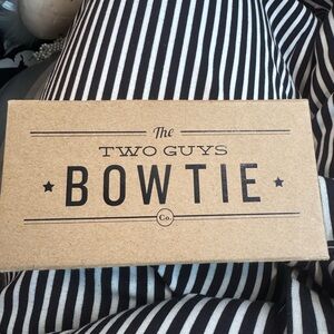 Black and White Bow Tie